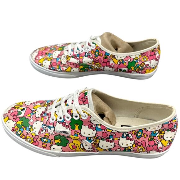 Vans Pink Hello Kitty Lace Up Skateboard Sneaker Unisex Women 8 / Men 6.5 - Picture 3 of 8